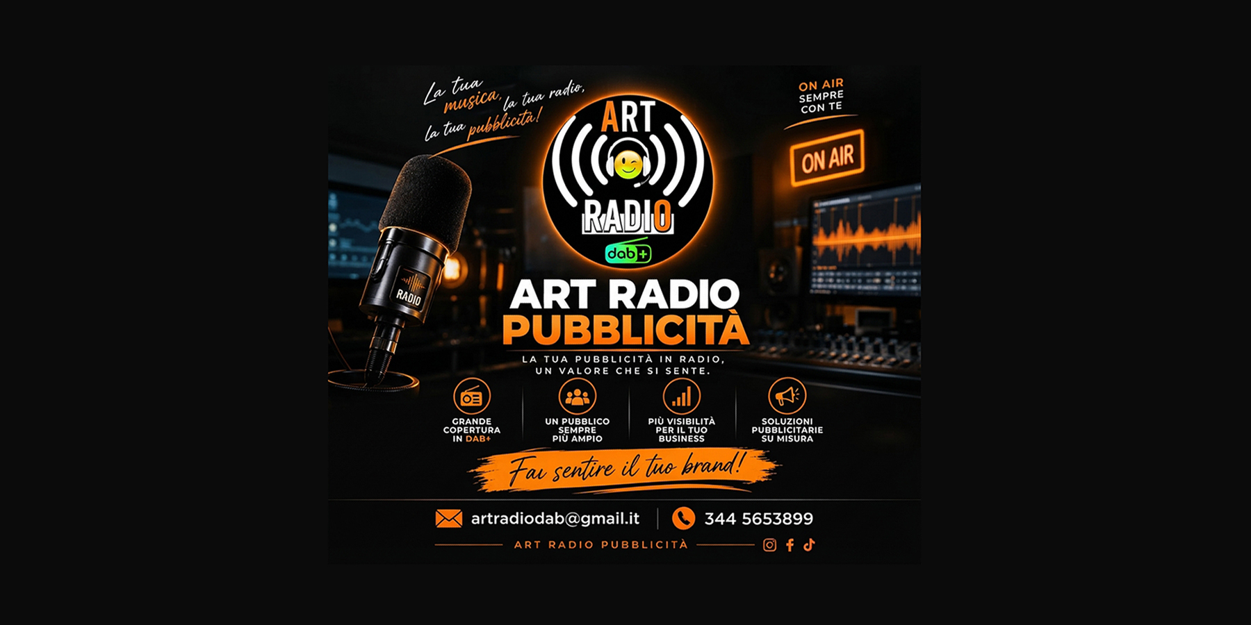 Art Radio DAB+, il sogno continua